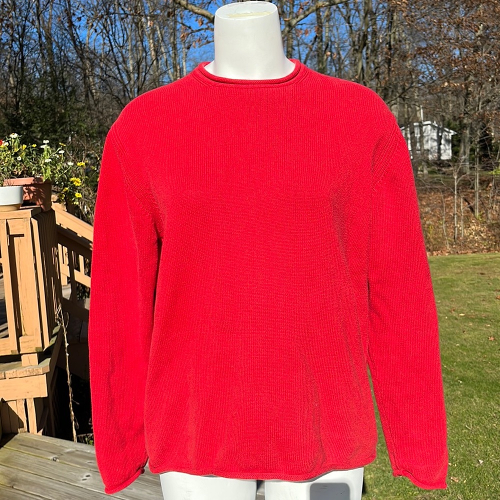 Tommy Hilfiger all cotton sweater M-L